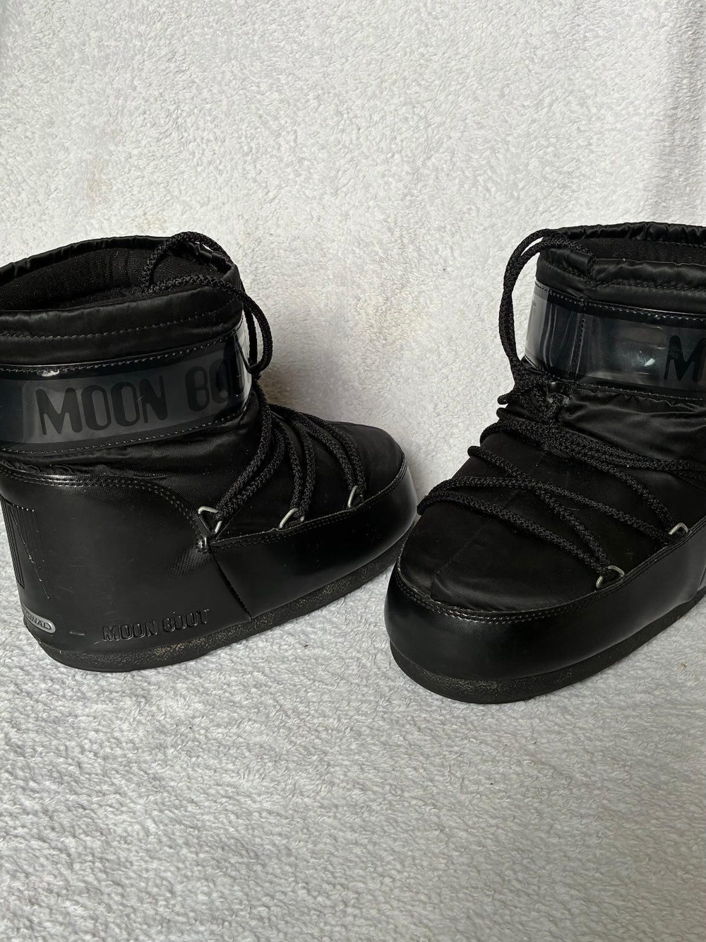 Moon Boot Black Puffer Snow Boots